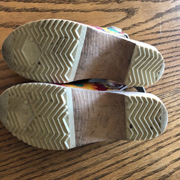 Hanna Andersson Clogs Shoes Floral 39 - Picture 2 of 6